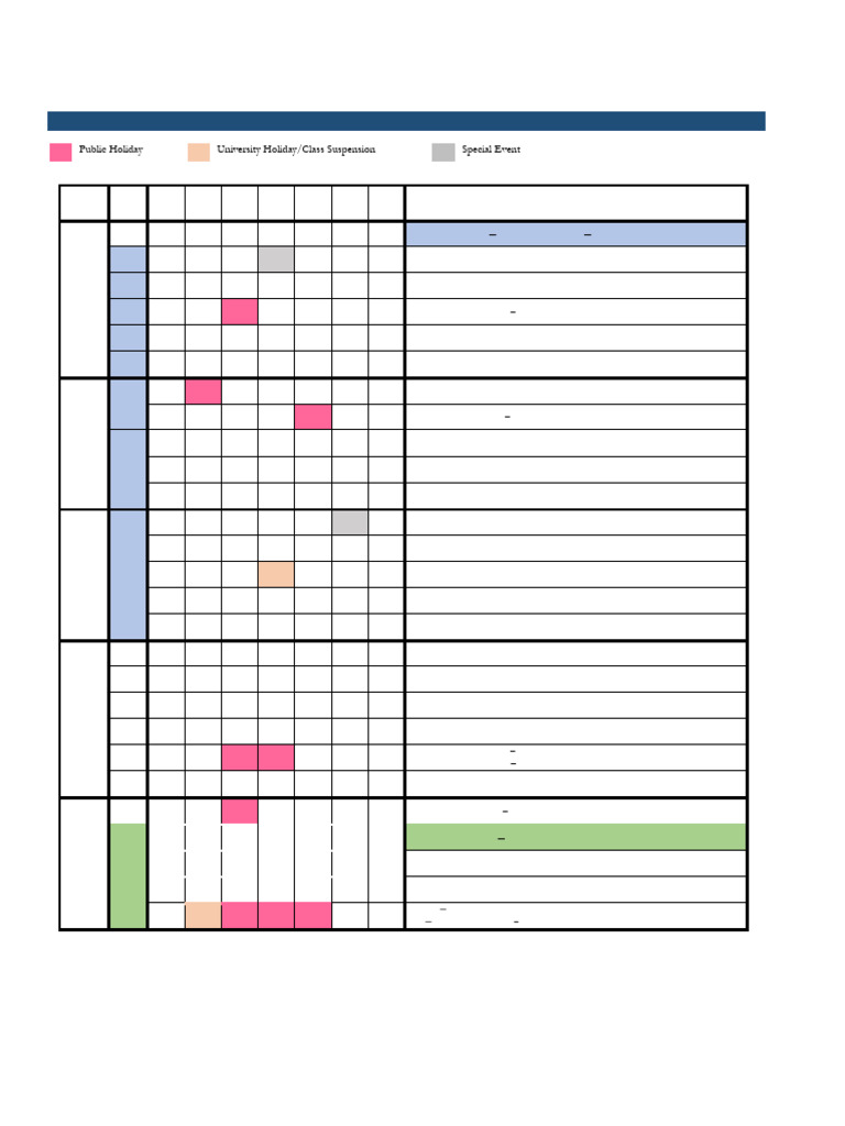 Academic Calendar 2024-25 Overview | PDF | Traditions | Entertainment ...