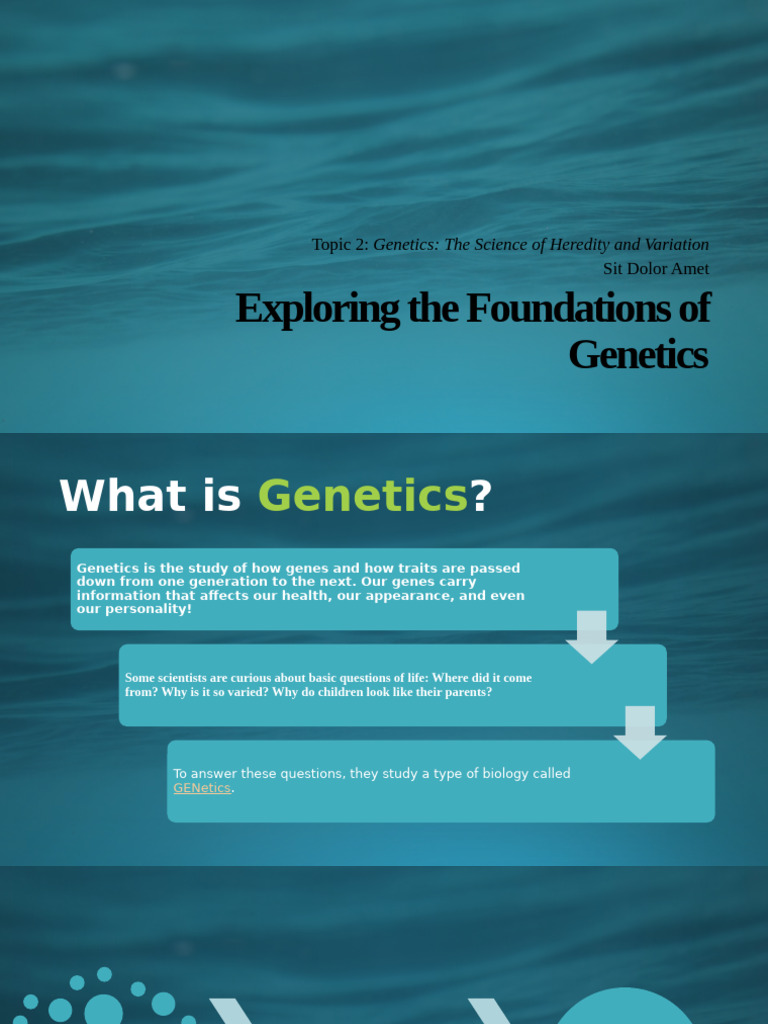 Understanding Genetics and Heredity | PDF | Dominance (Genetics) | Genetics