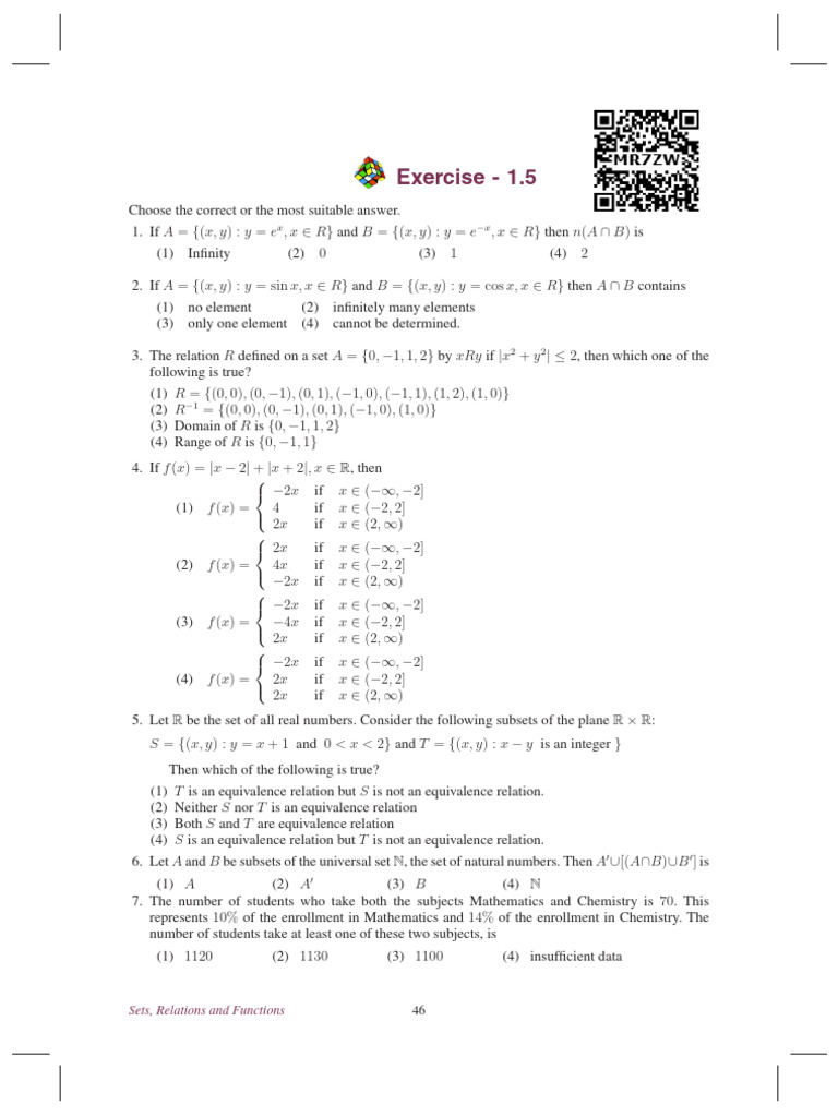 Algebraic Equations and Functions Guide | PDF | Perpendicular | Line ...