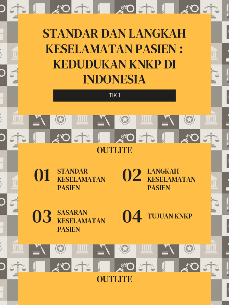 Peran KNKP dalam Keselamatan Pasien | PDF