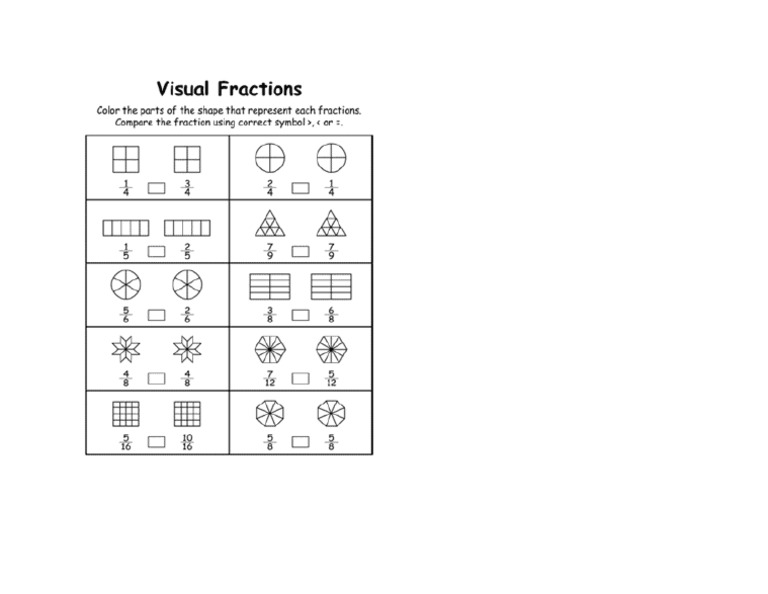 Worksheet Similar Fraction | PDF