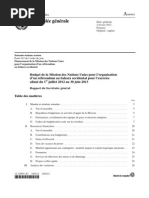 Financement de la Mission des Nations Unies pour l’organisation d’un référendum au Sahara occidental
