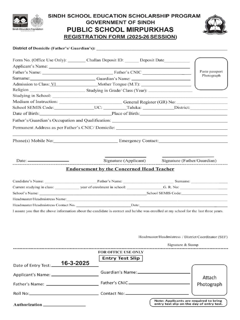Registration 1 | PDF
