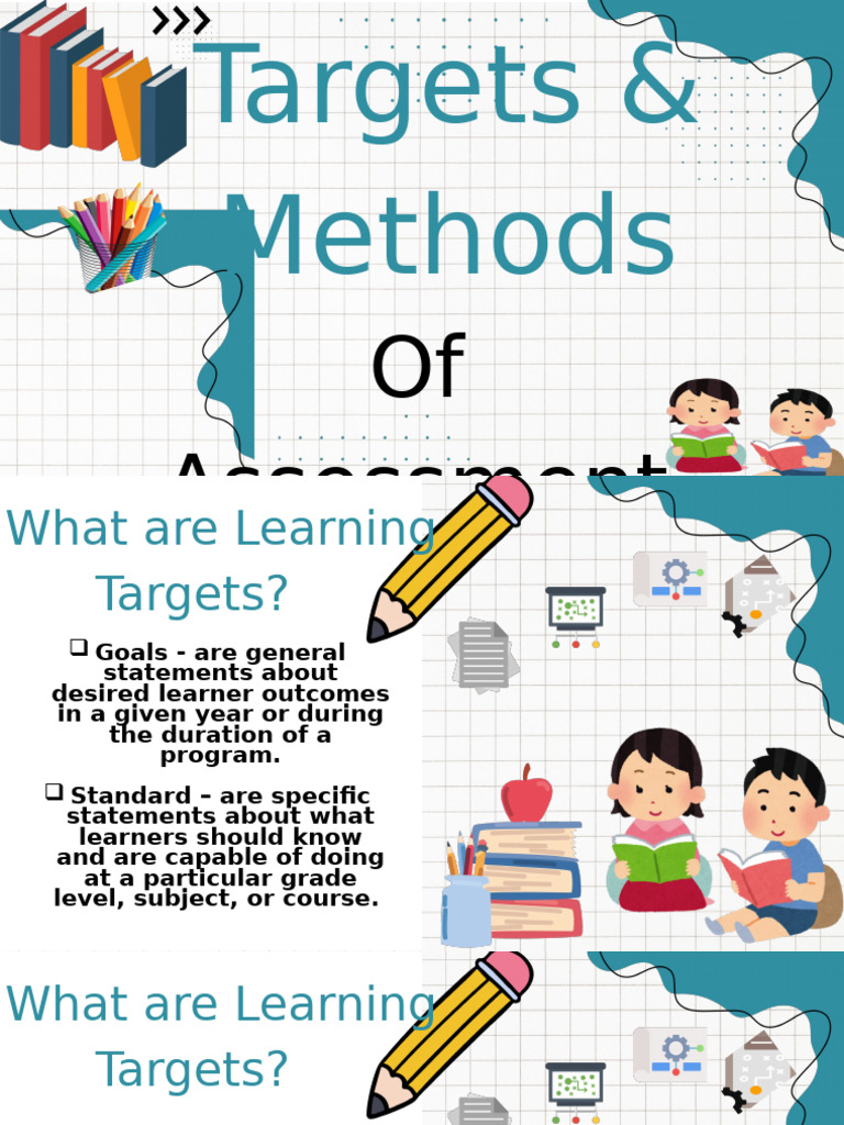 Understanding Learning Targets & Assessment | PDF