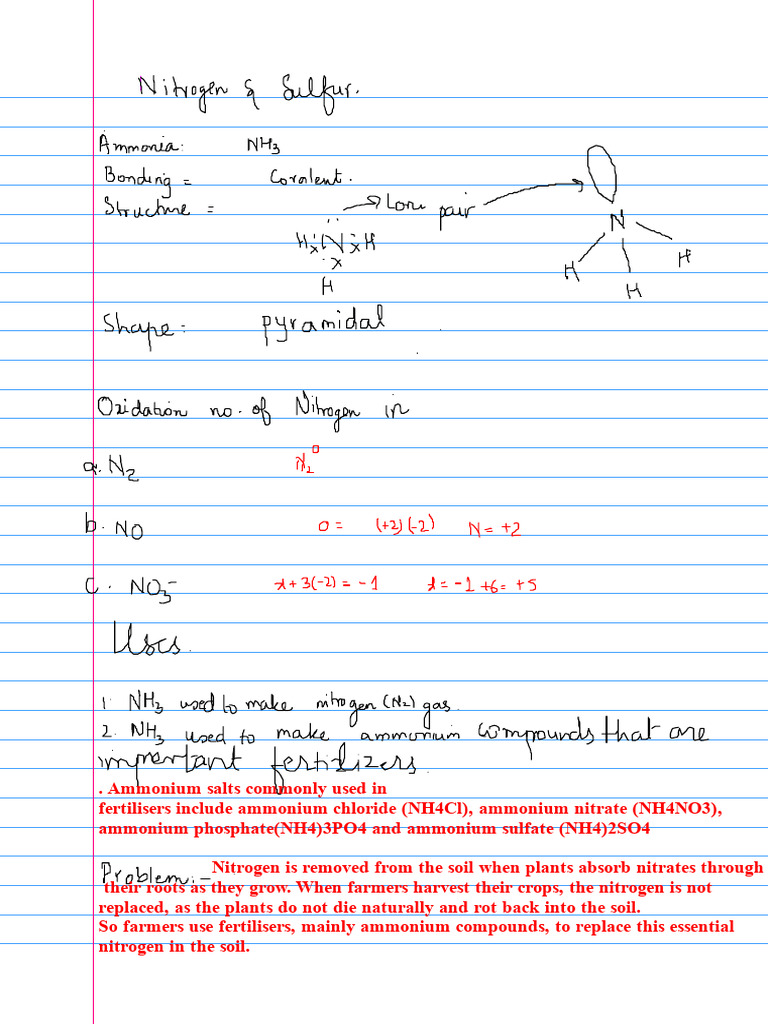 Ammonium Salts and Eutrophication Effects | PDF | Fertilizer | Ammonium