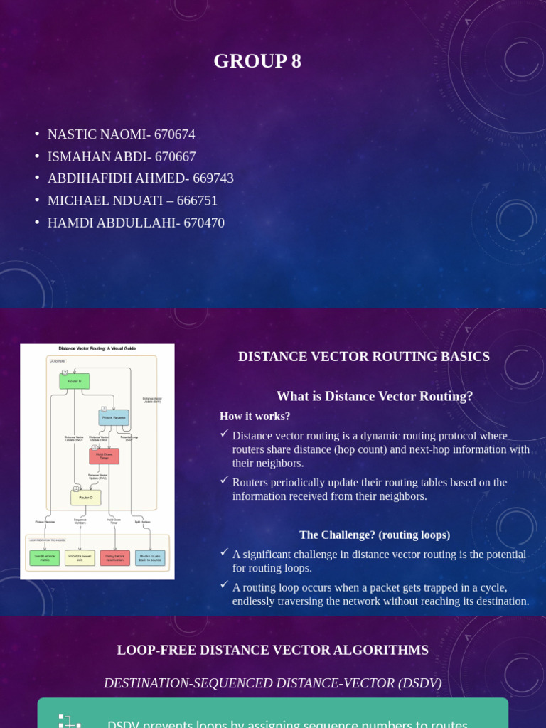 GROUP 8 | PDF | Routing | Computer Network