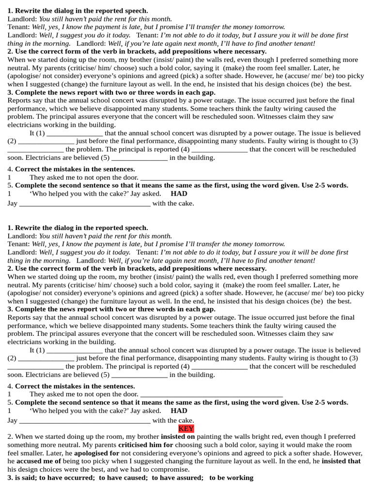 Trial test unit 6 b2+ CHeckpoint | PDF | Landlord