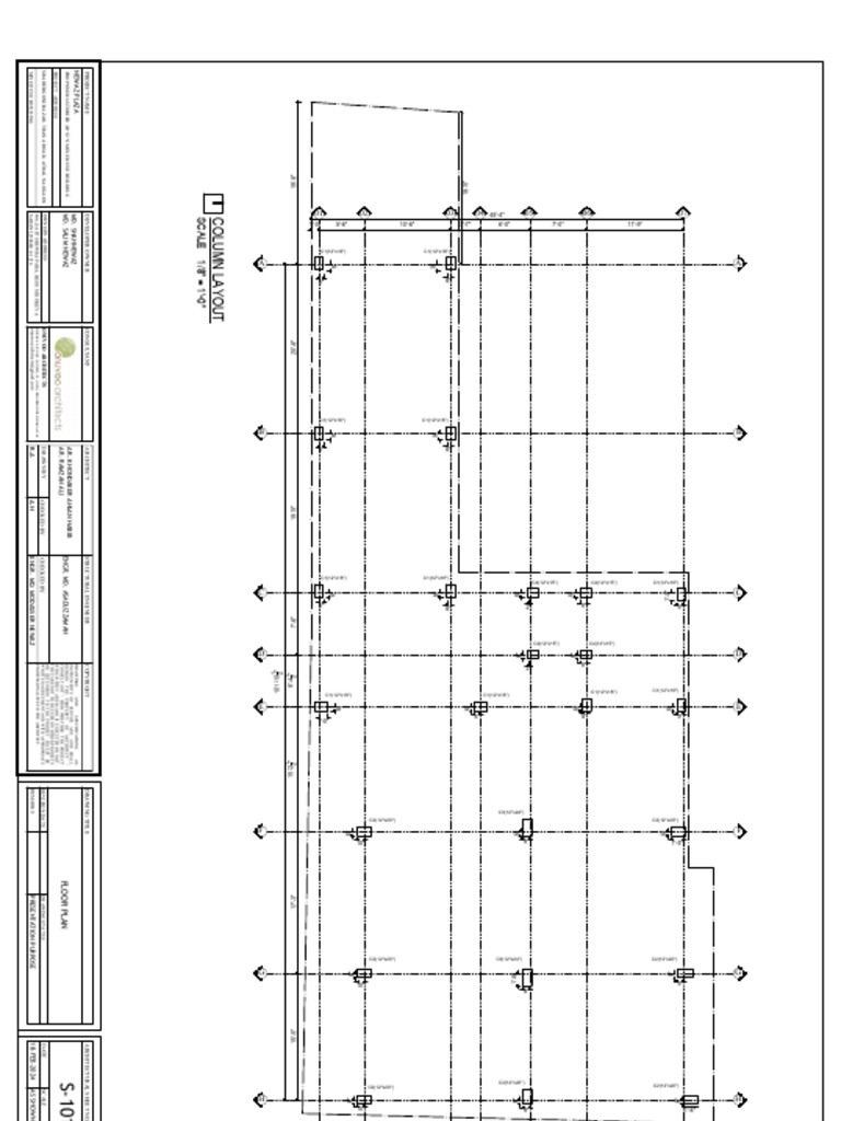 S-101 Column Layout | PDF