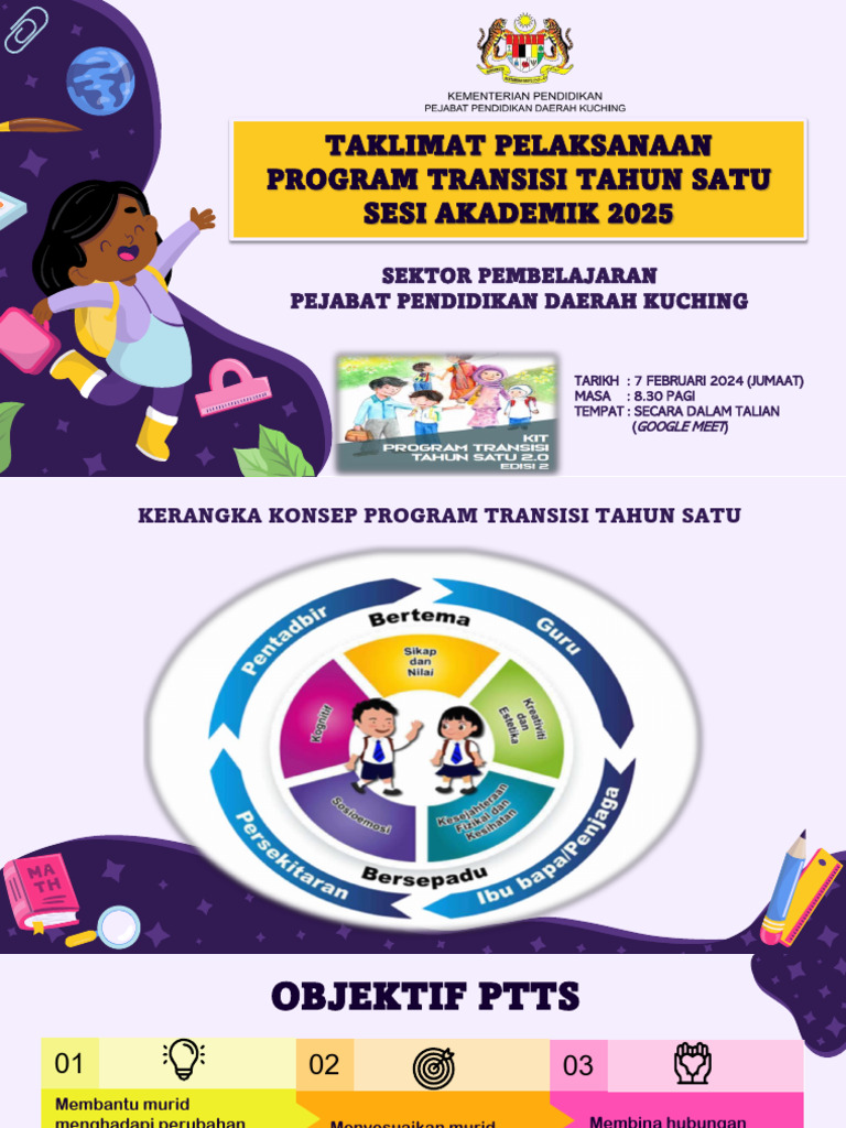 Taklimat Program Transisi Tahun 1 2025 | PDF