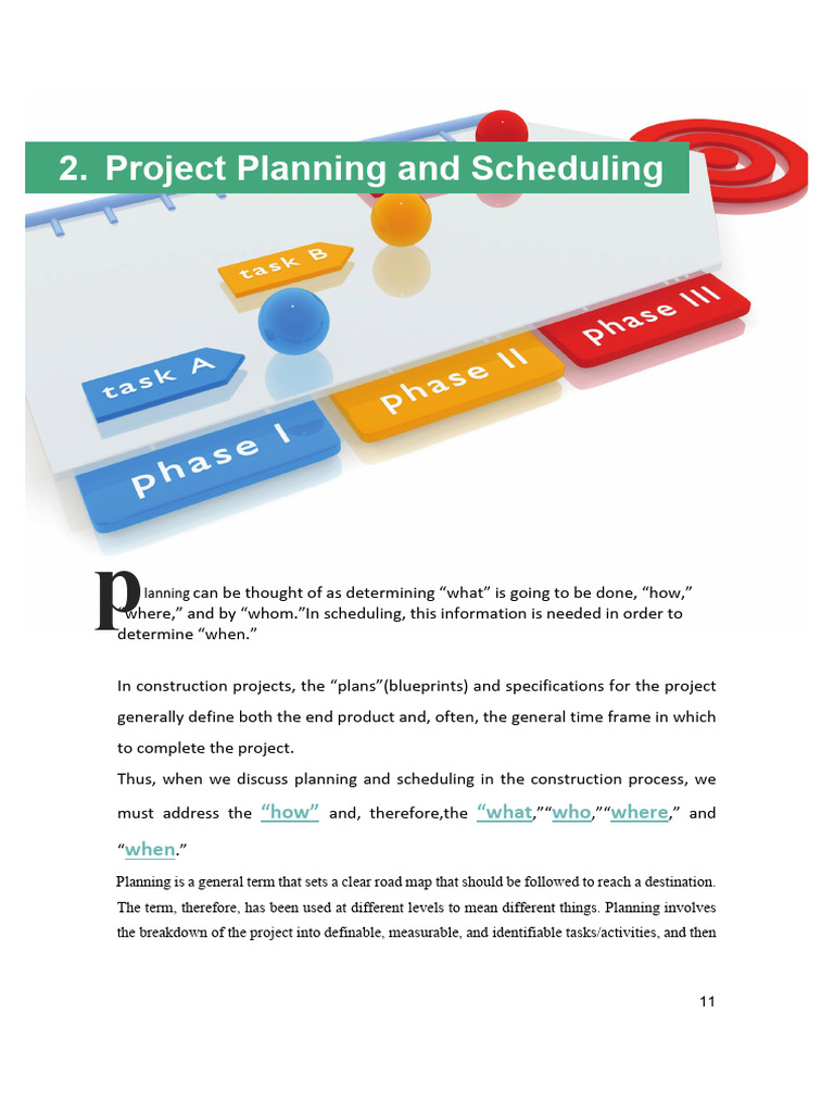 Construction Project Planning Guide | PDF