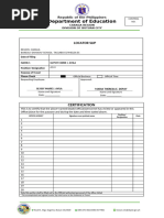 DepEd Locator Slip Template | PDF | Government