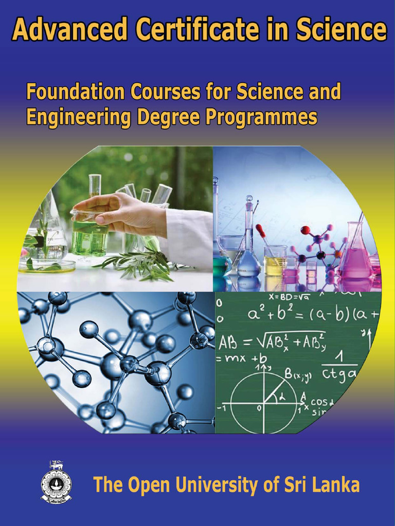 Advanced Certificate in Science Overview | PDF | Academic Degree ...