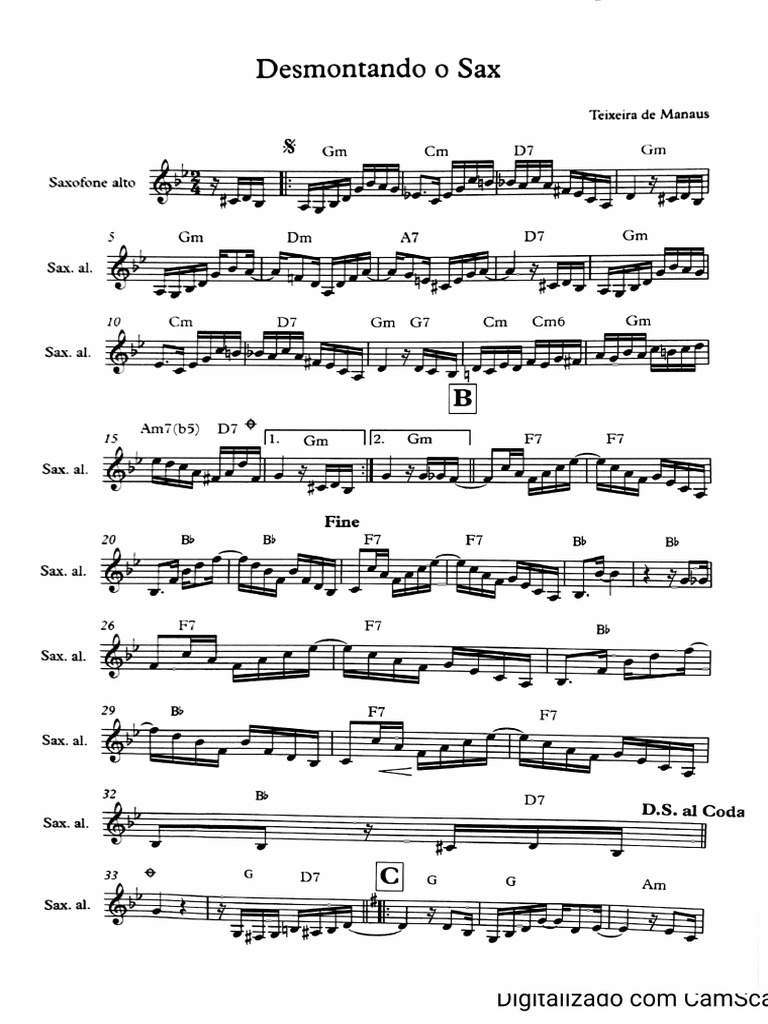 Desmontando o Sax | PDF