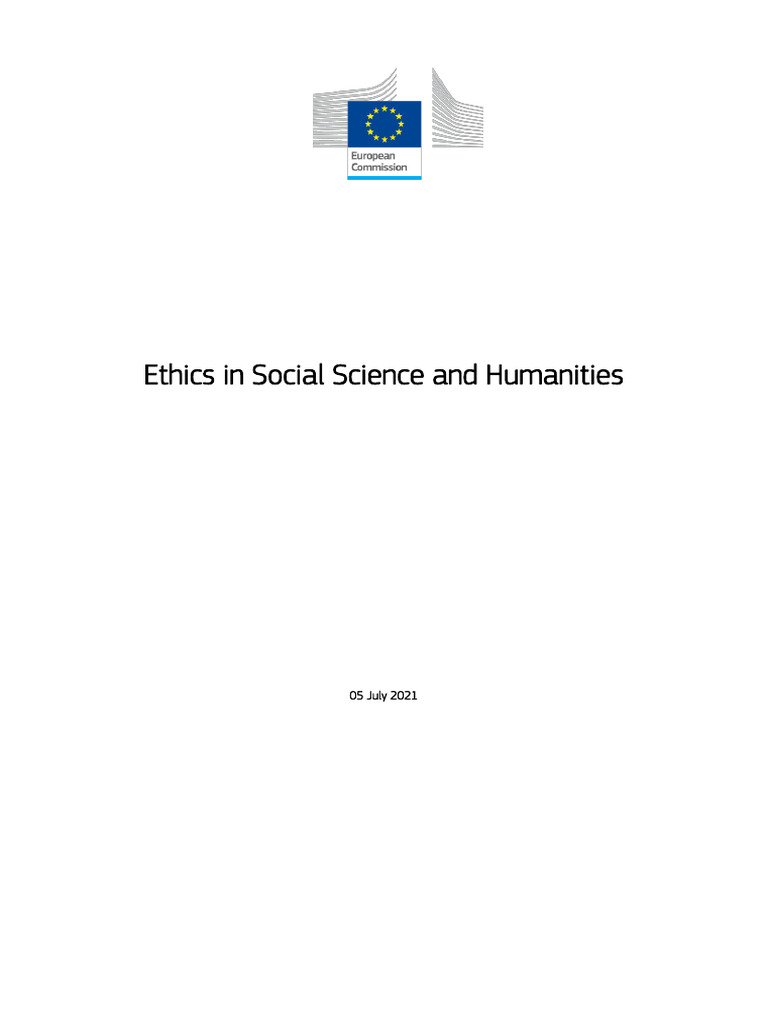 Ethics in SSH Research Guidance | PDF | Informed Consent | Consent