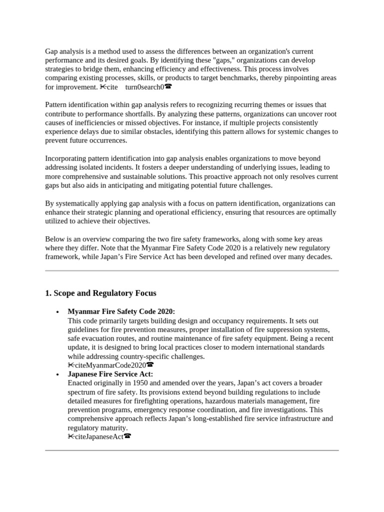 Gap Analysis Is A Method Used To Assess The Differences Between An ...