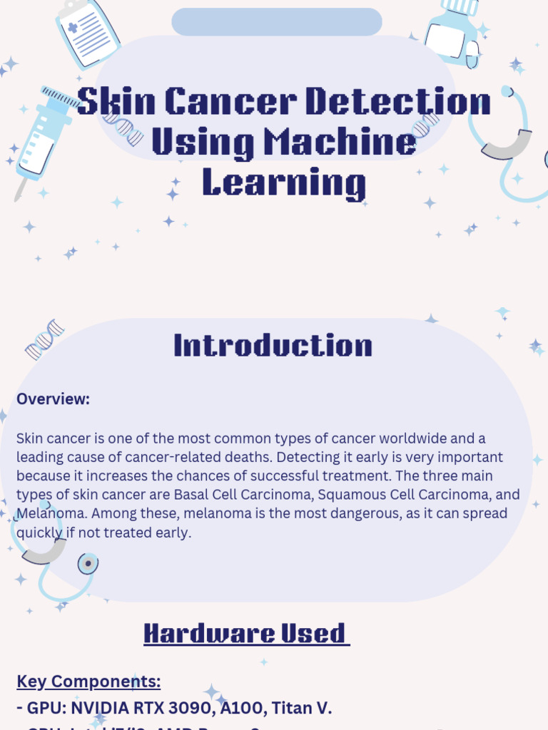 Skin Cancer Detection Using Machine Learning | PDF
