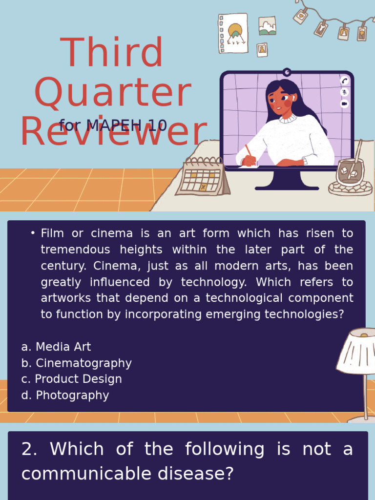 3rd Quarter Reviewer in MAPEH10 | PDF | Hiv/Aids