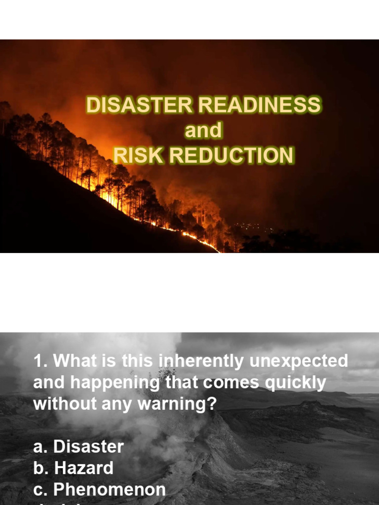 Understanding Disaster Readiness and Risk | PDF | Natural Disasters ...