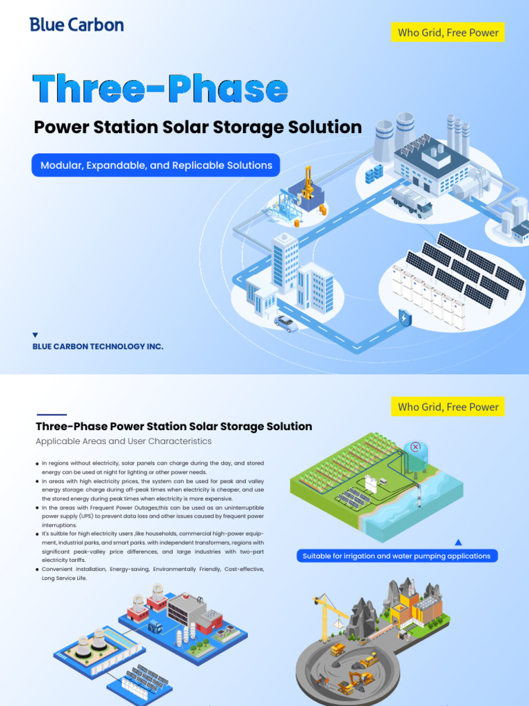 Three-Phase Solar Storage Solutions | PDF | Energy Storage | Solar Power