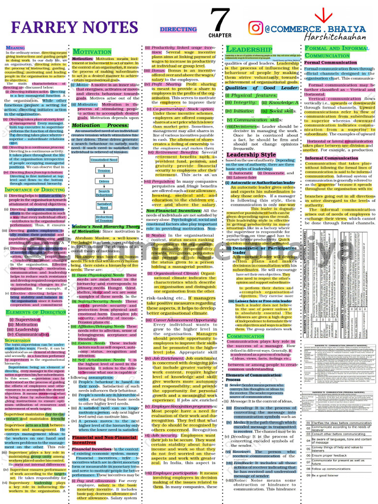 Commerce Students' Guide | PDF