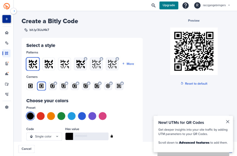 Bitly QR Codes | PDF