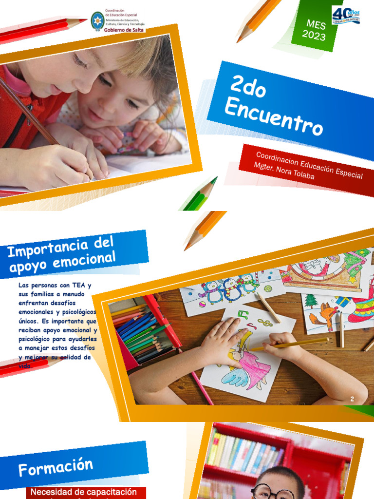 Apoyo emocional y estrategias para TEA | PDF | Autismo | Aprendizaje