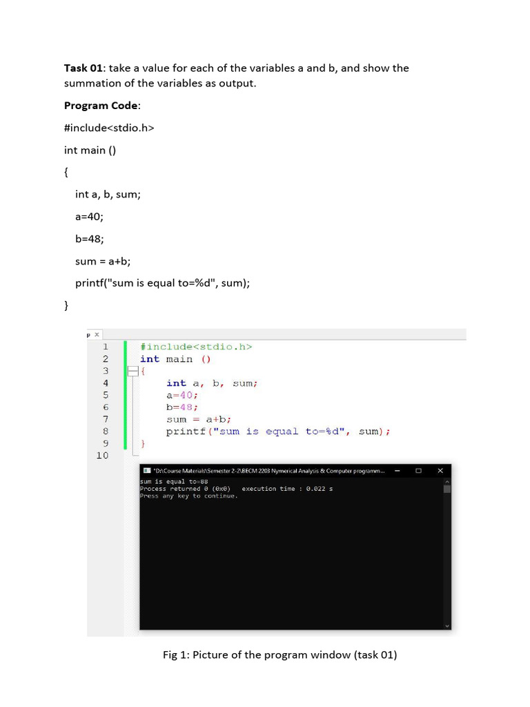 Some C Programming Problems and Solutions For Civil Engineering C ...