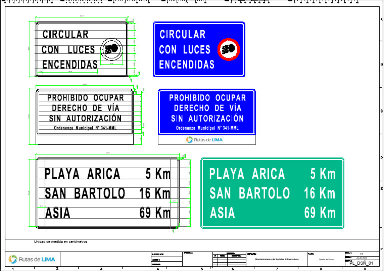 Diseño de Señales Informativas | PDF