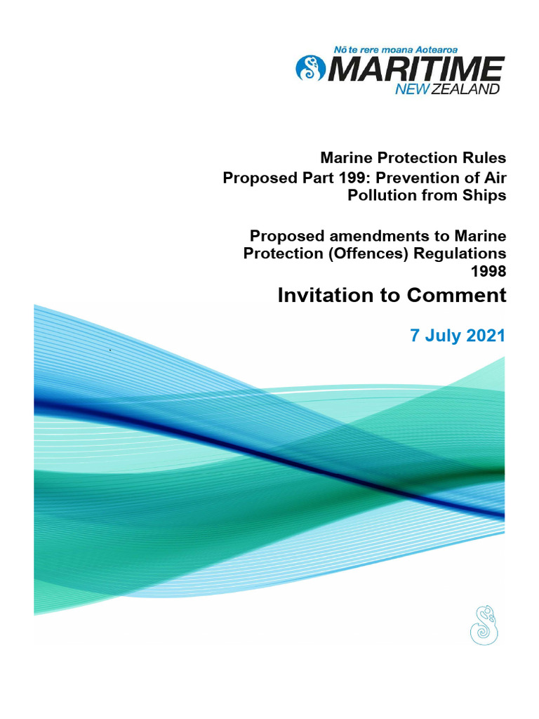 Marine Protection Rules: Air Pollution Prevention | PDF | Territorial ...