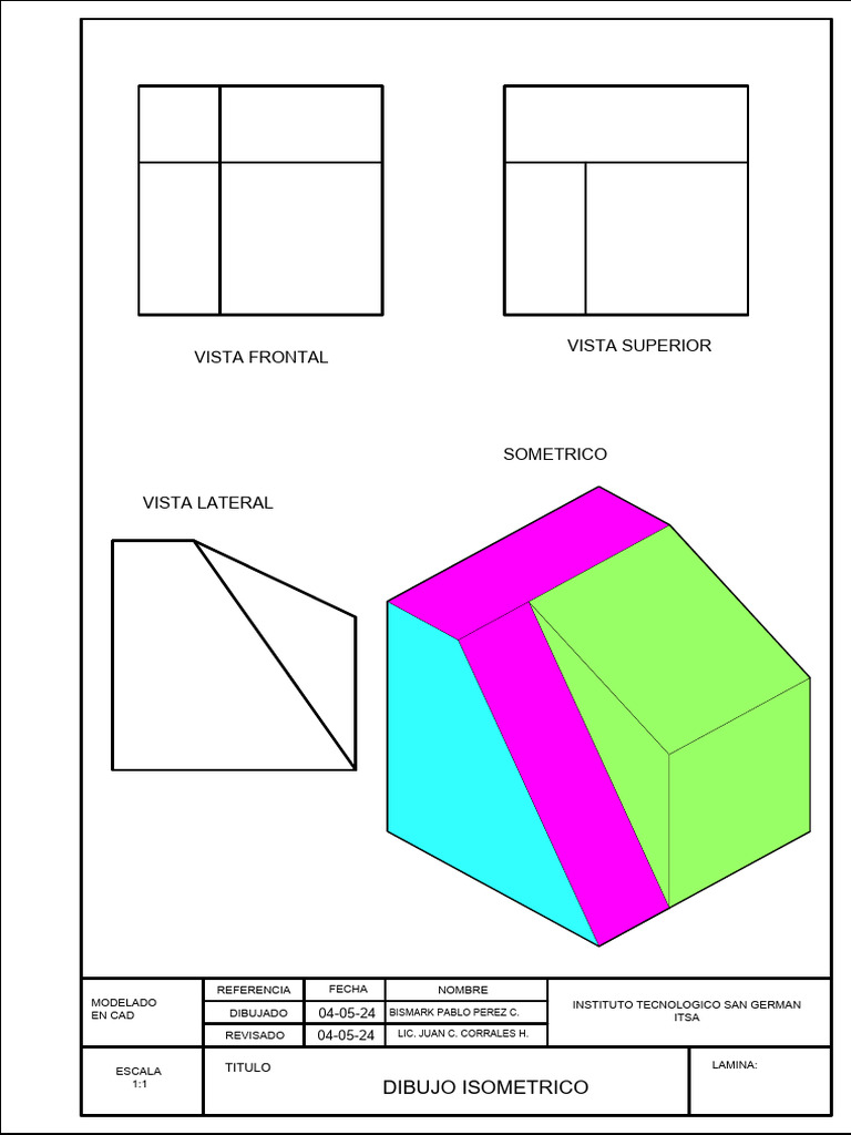 Dibujo Isometrico BPC | PDF