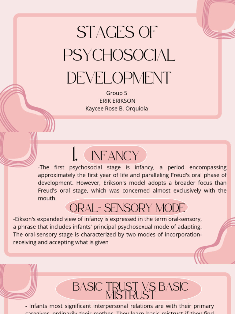 Stages of Psychosocial Dev | PDF | Adolescence | Identity (Social Science)