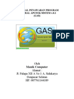 Proposal Penawaran Program Gas