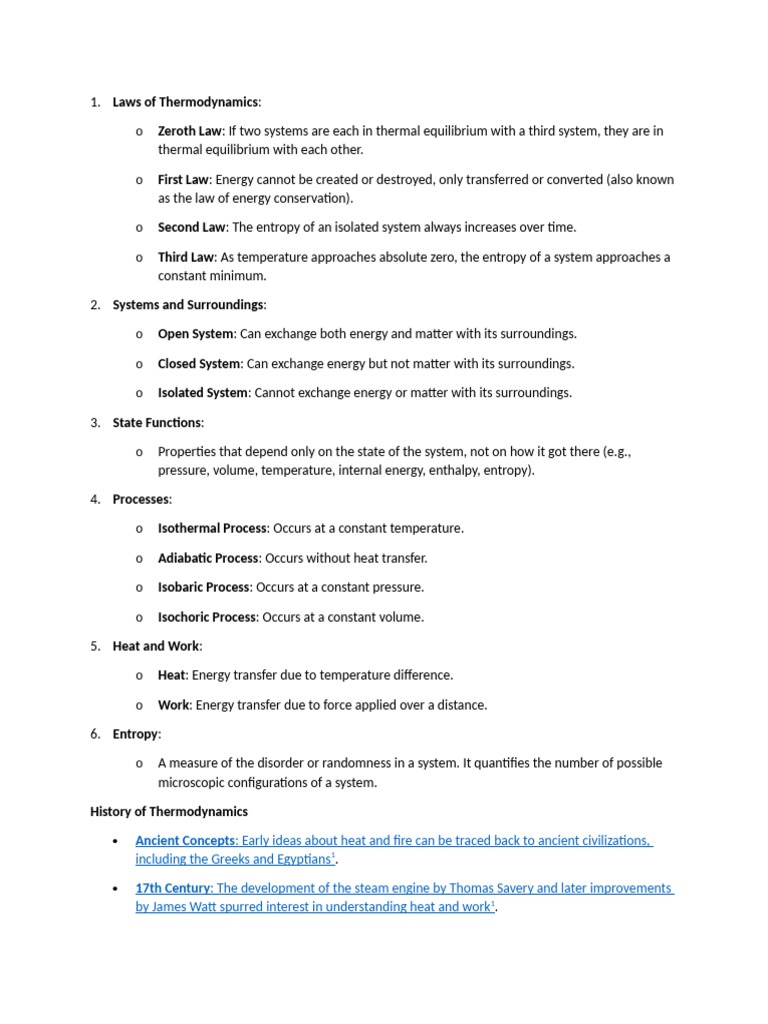 Thermodynamics I 18.09.24 | PDF | Thermodynamics | Entropy