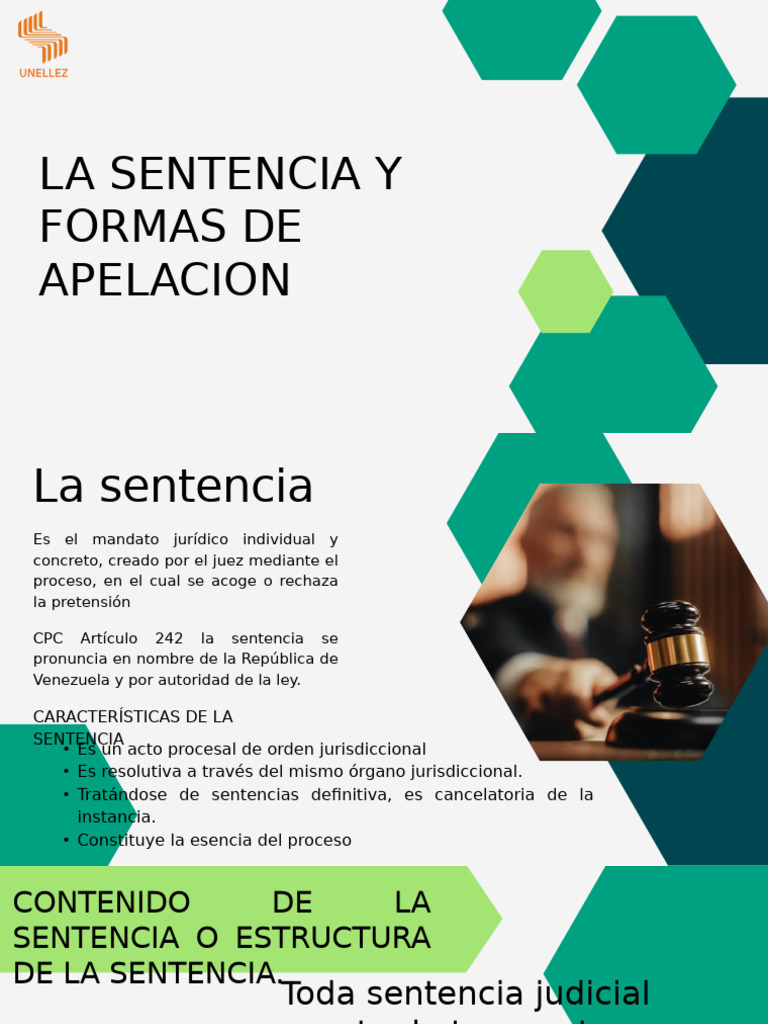 Sentencia y Forma de Apelacion | PDF | Ley procesal | Jurisdicción