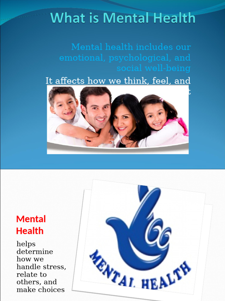 Understanding Mental Health and Support | PDF