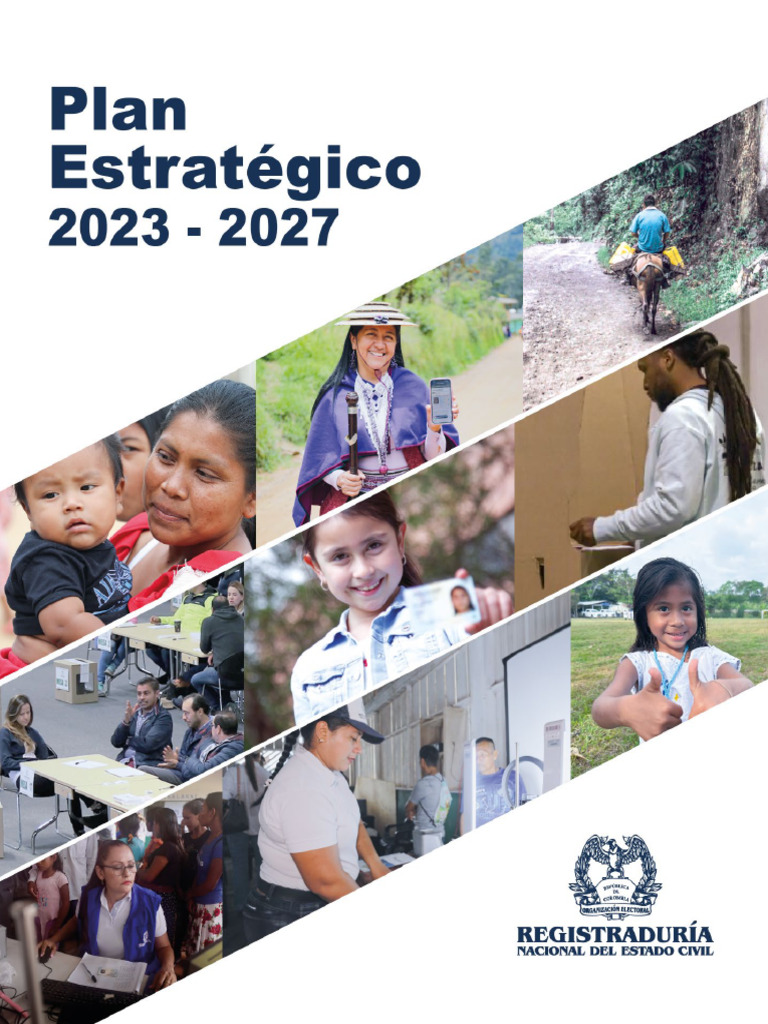 Plan Estratégico 2023-2027 RNEC | PDF | Análisis FODA | Inteligencia ...