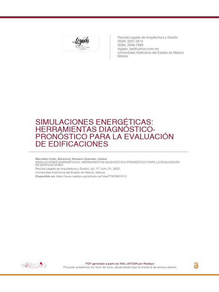 Simulacion Energetica | PDF | Uso eficiente de energía | Arquitectura ...