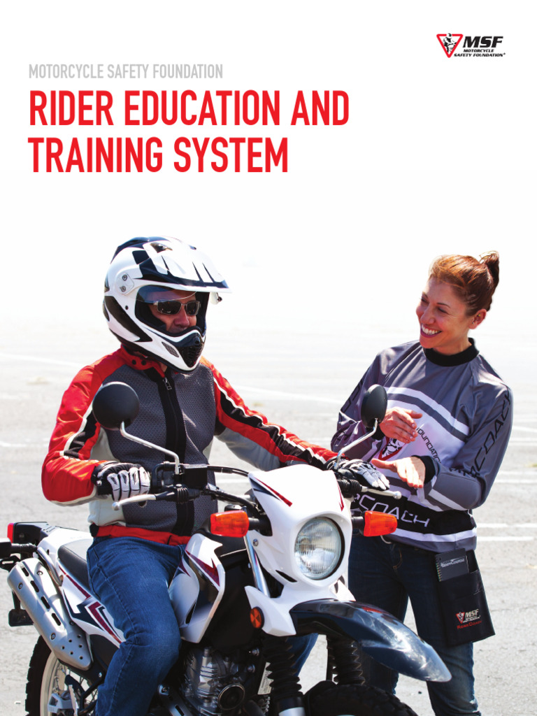 Motorcycle Safety Foundation Training Guide | PDF | Motorcycle | Curriculum