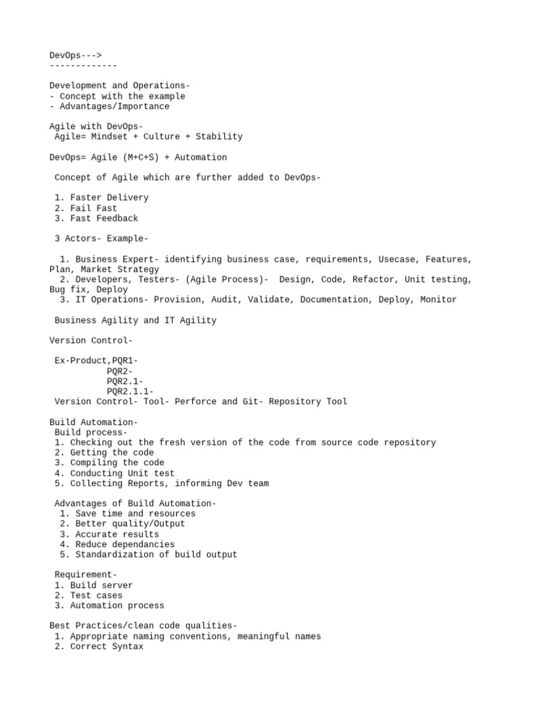DevOps - Contents - Cohort6 | PDF | Software As A Service | Unit Testing