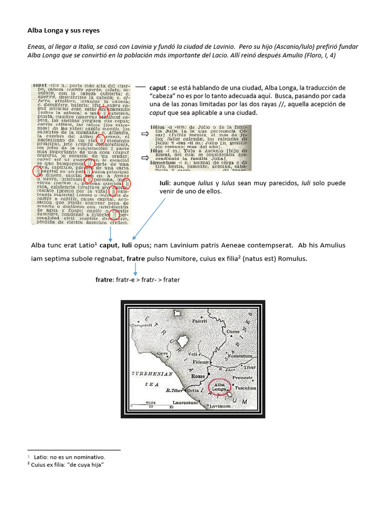 Historia de Alba Longa y sus reyes | PDF