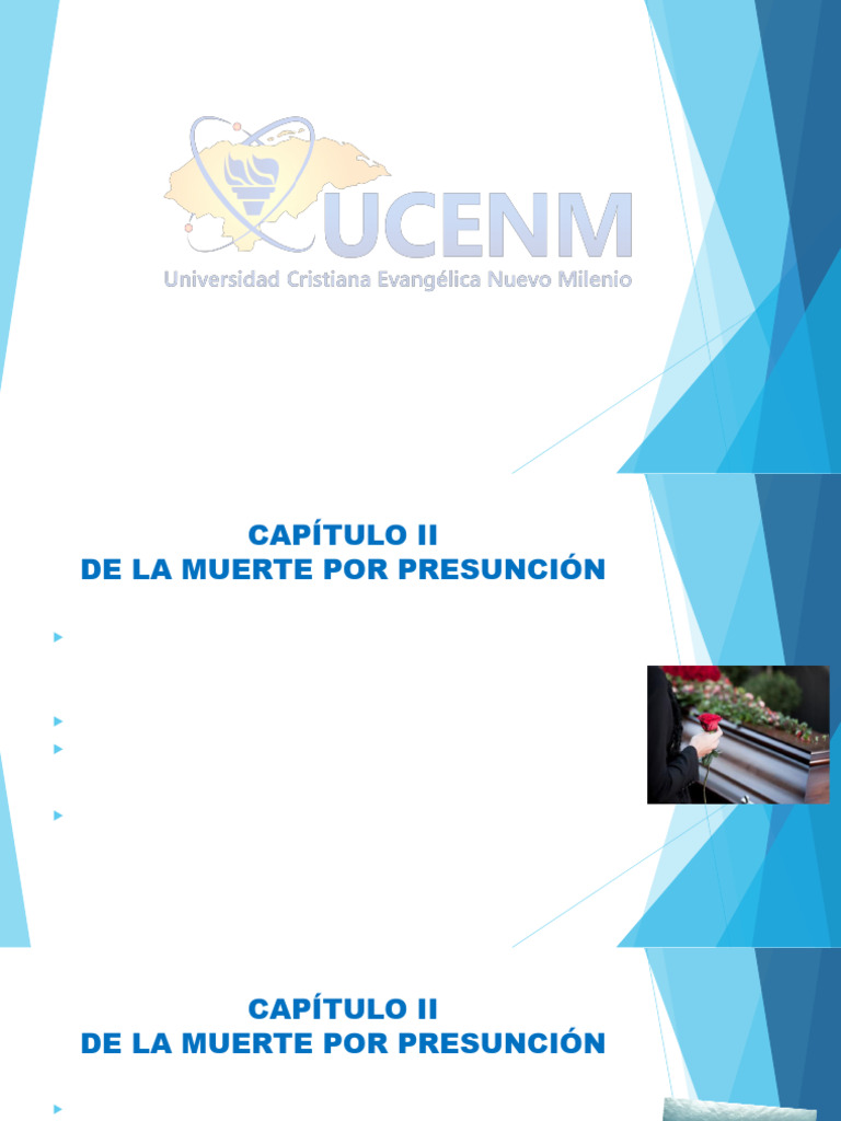 Presunción de Muerte en Derecho Civil | PDF