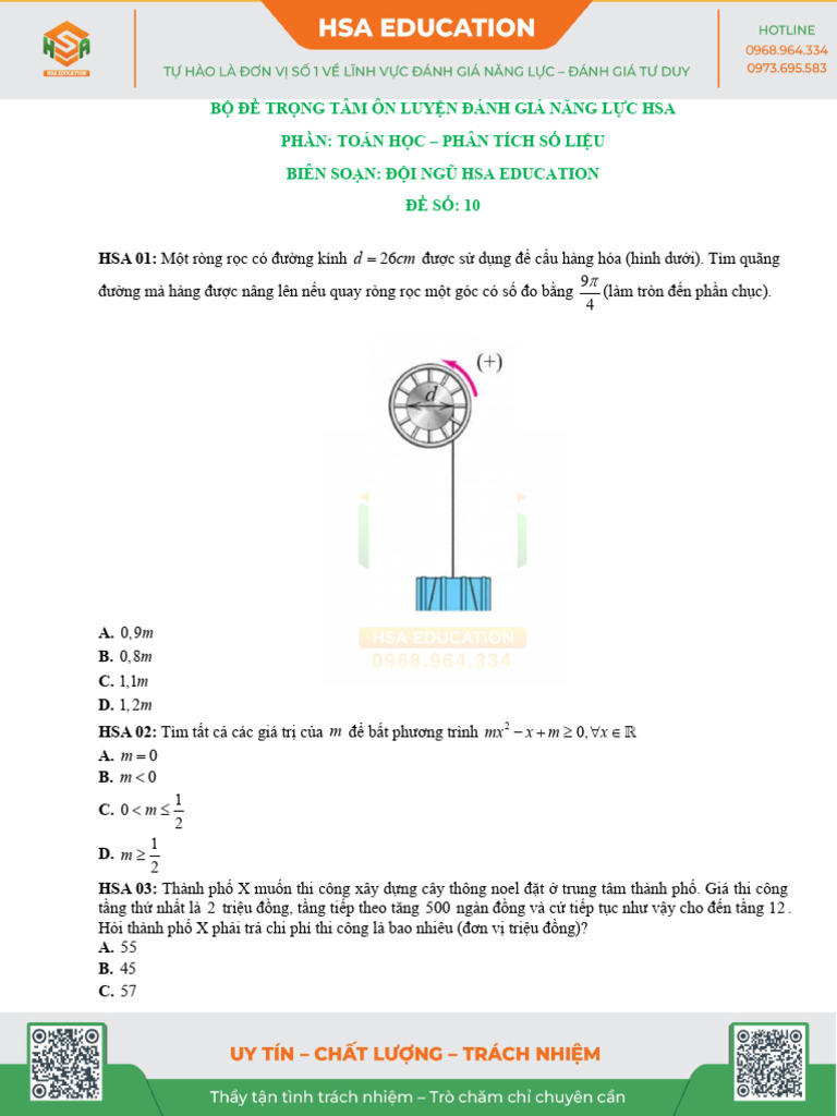 Hsa.2025. B TRNG TM Ton HC S 10 | PDF