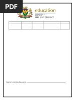 Grade 7 English FAL Assessment | PDF | Subject (Grammar) | Mind