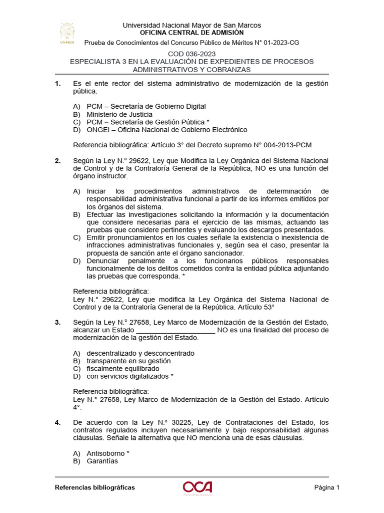 Cod - 036 2023 CG | PDF | Justicia | Crimen y violencia