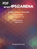 CompTIA Security+ Practice Exam Guide | PDF | Security | Computer Security