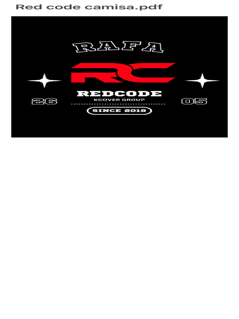 Red Code Camisa Overview | PDF
