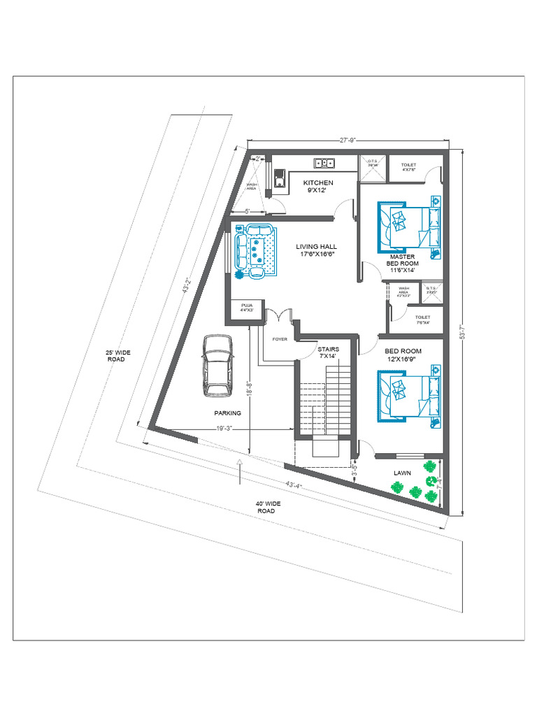 Detailed Floor Plan Layout | PDF