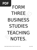 Form 3 Business Studies: Demand & Supply | PDF | Demand | Supply ...