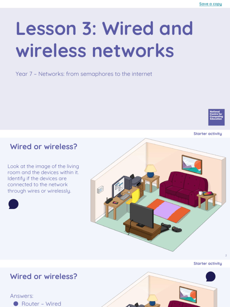 Wired vs Wireless Networks Explained | PDF | Computer Network | Wireless