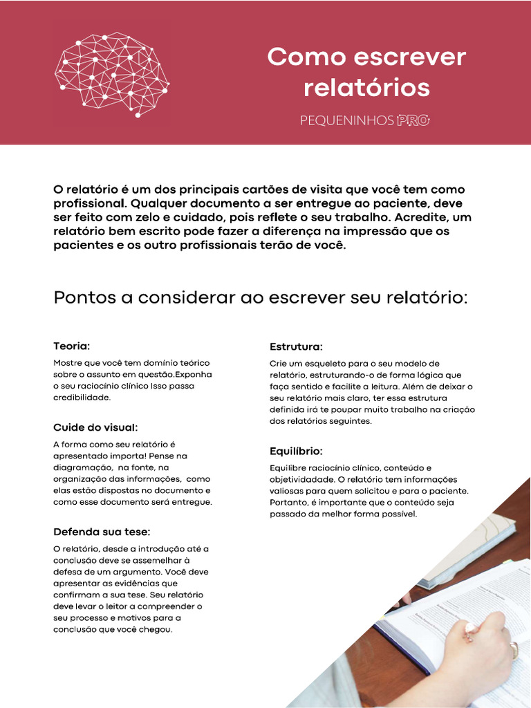 Como Escrever o Relatório | PDF